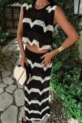 Shayna Ajurlu Crop Takım 9825 resmi